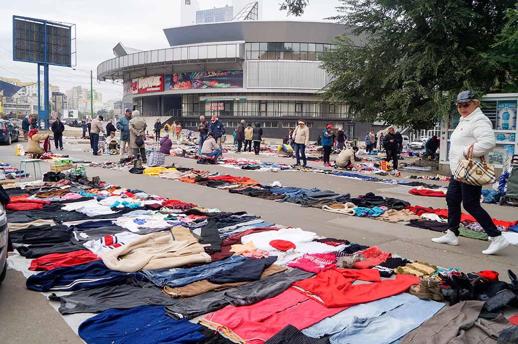 Chişinău flea market