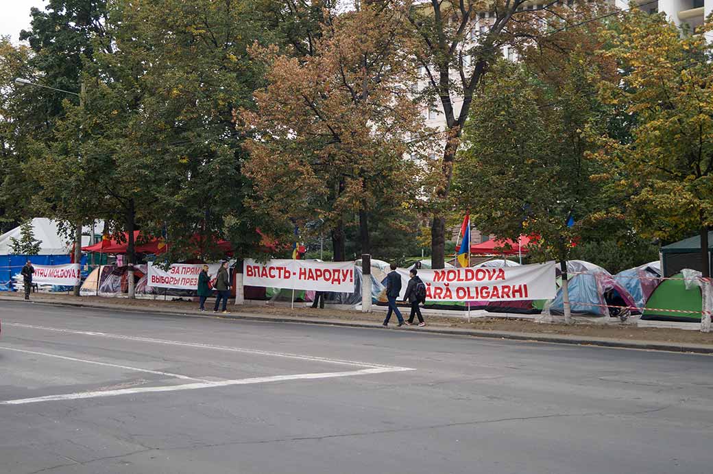 Protesters, Chișinău