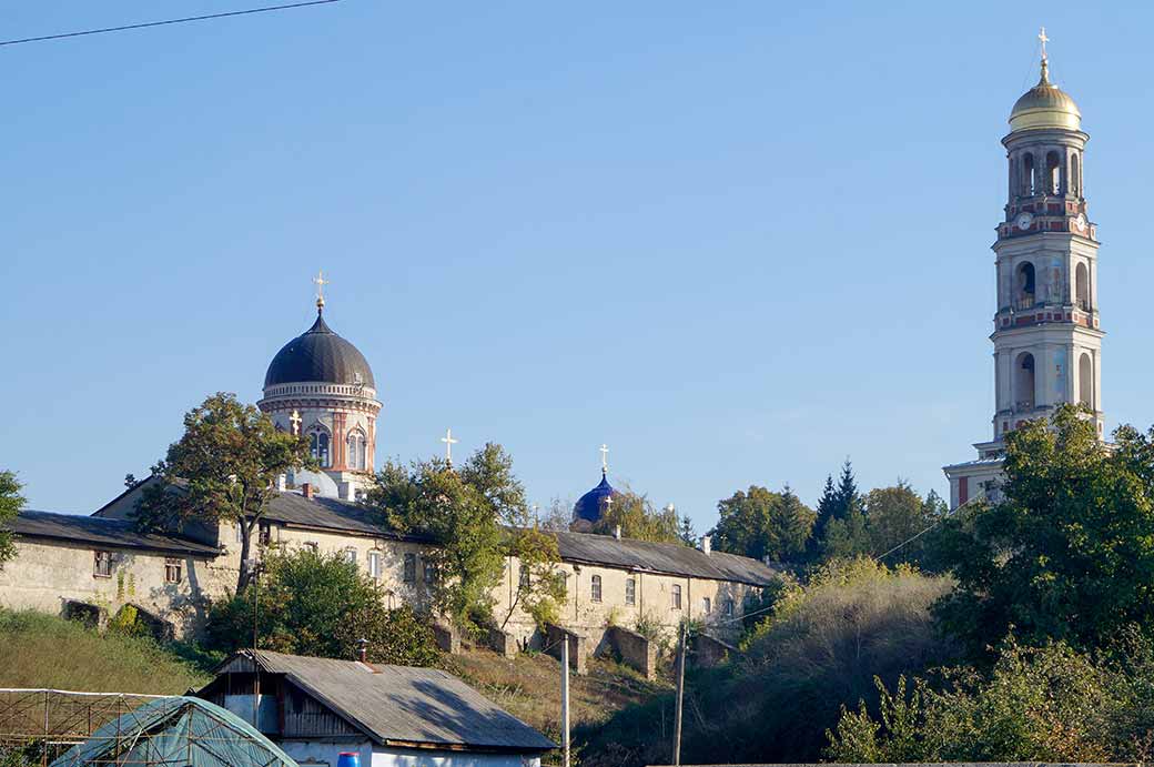 Bell tower, church, Chițcani Monastery