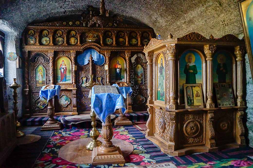 Chapel, Orheiul Vechi Cave Monastery