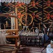 In a farmer's house, Butuceni village