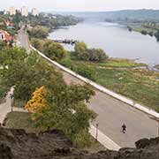 View of the Dniester river