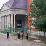 Roma Children playing, Soroca