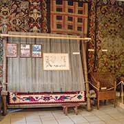 Carpet weaving display, Soroca