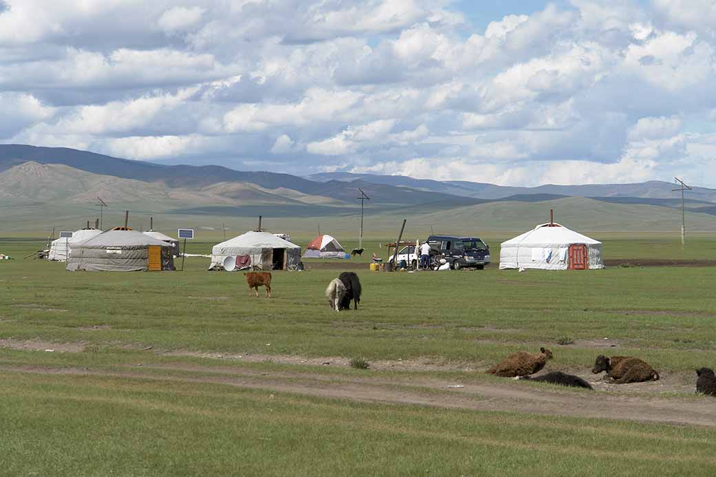 Ger camp, Arkhangai