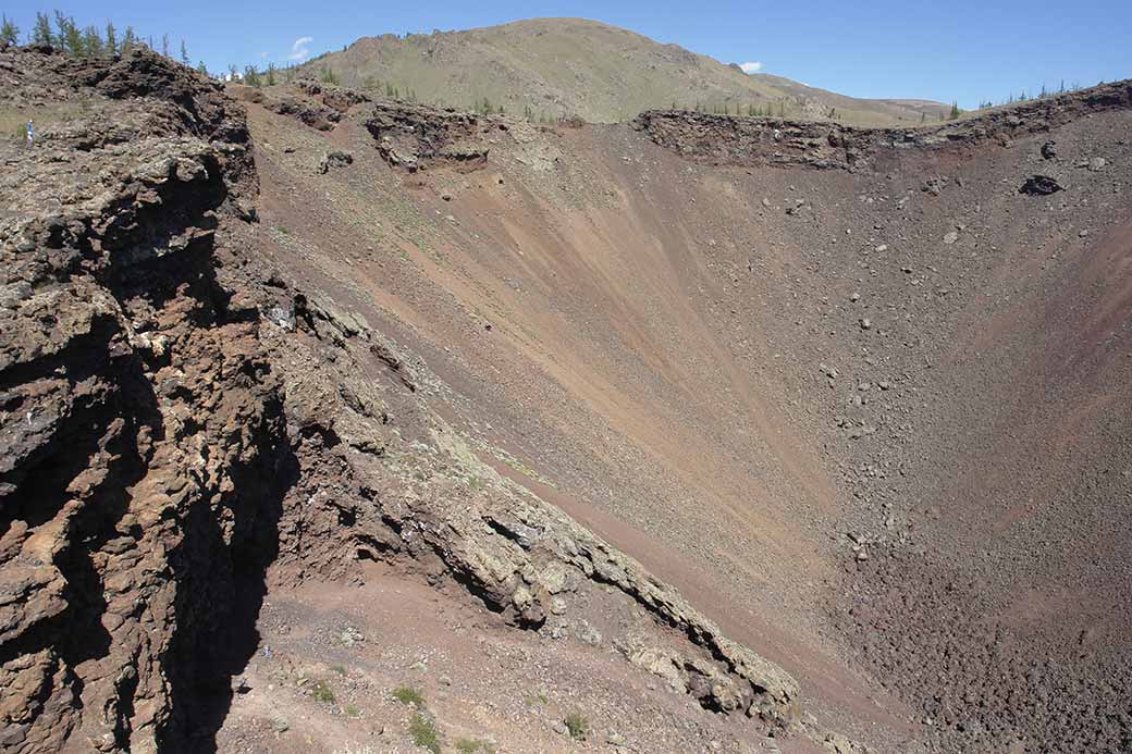 Crater of Khorgo Uul