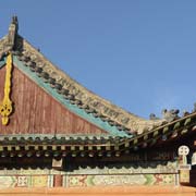 Temple roof