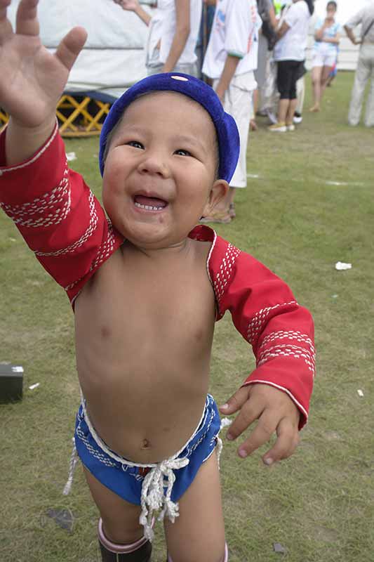 Little wrestler