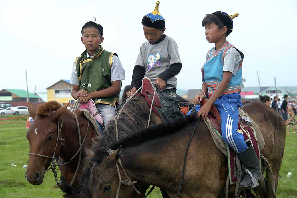 Young horsemen