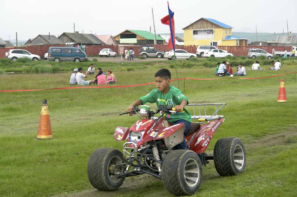 Quad bike ride