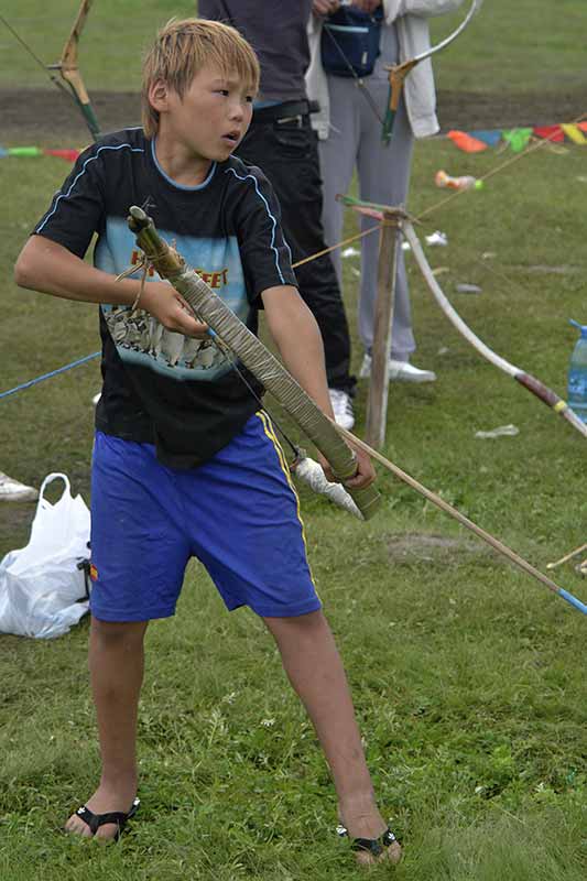 Mongolian archery