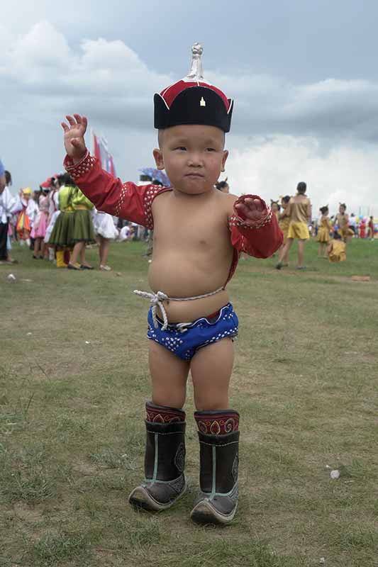 Little wrestler