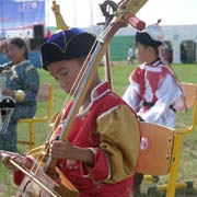 Boy with Morin Khuur