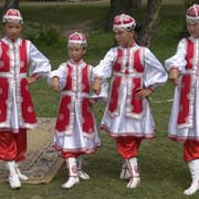 Girl dance performance