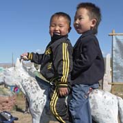 Children in park