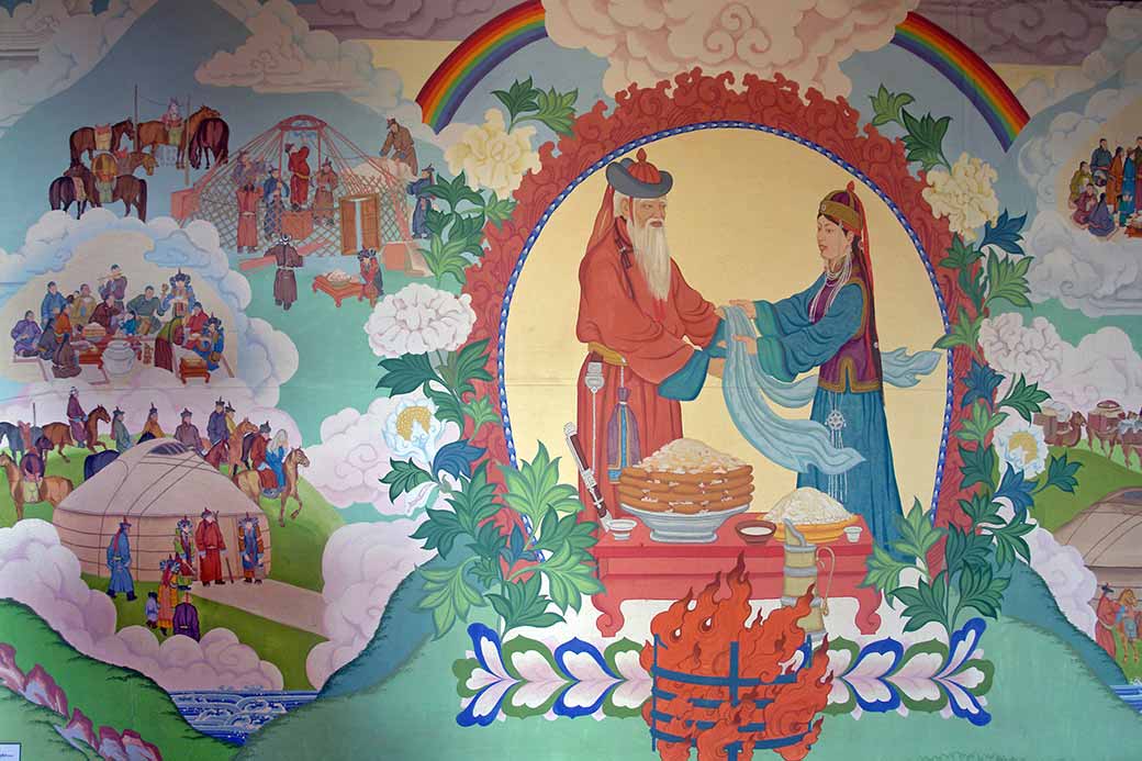 Mongolian painting