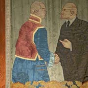 Sükhbaatar and Lenin