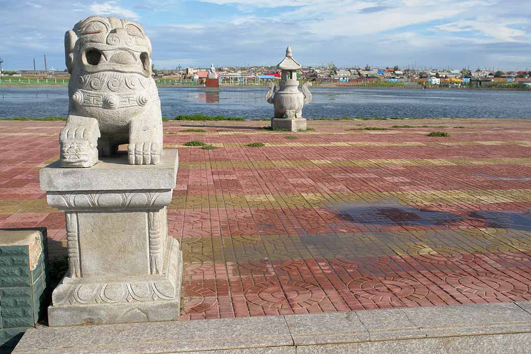 Lake in Choibalsan