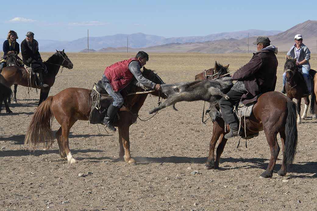 Kazakh Kökpar game