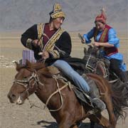 Kazakh horse game