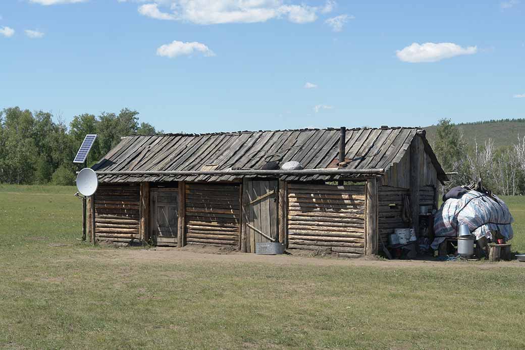 Buryat log cabin