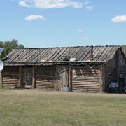 Buryat log cabin