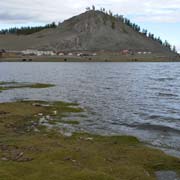 Along the lake