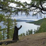 View of Khövsgöl Nuur