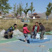 Children in park