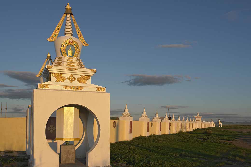 Monastery walls