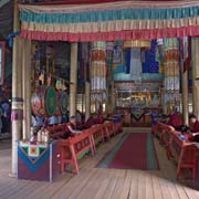 Monks chanting