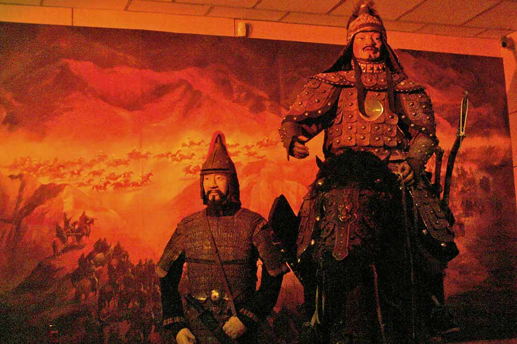 Mongolian warriors