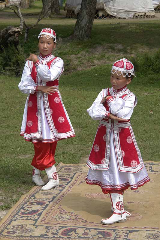 Girl dance performance