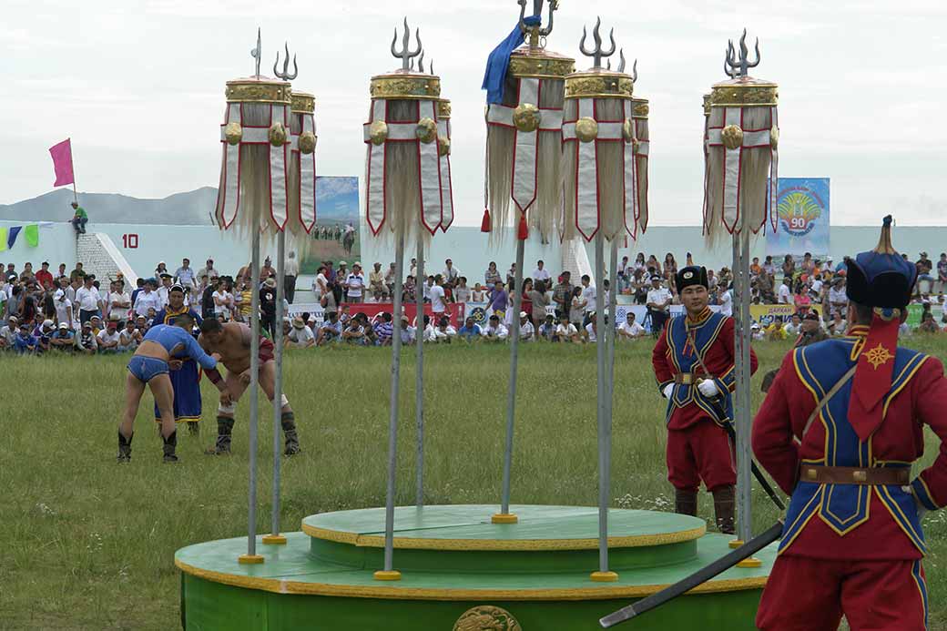 Mongolian wrestling