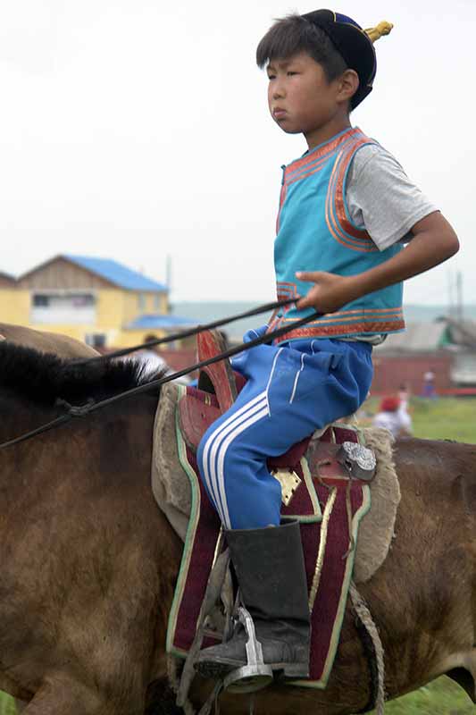 Young horseman