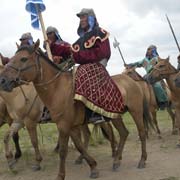 Mongolian warriors