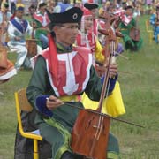 Playing the Morin Khuur