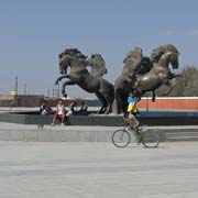 Horse fountain