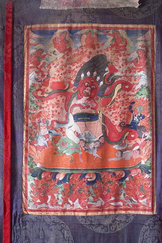 Thangka of Jamsran