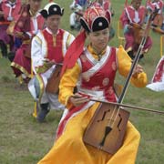 Playing the Morin Khuur