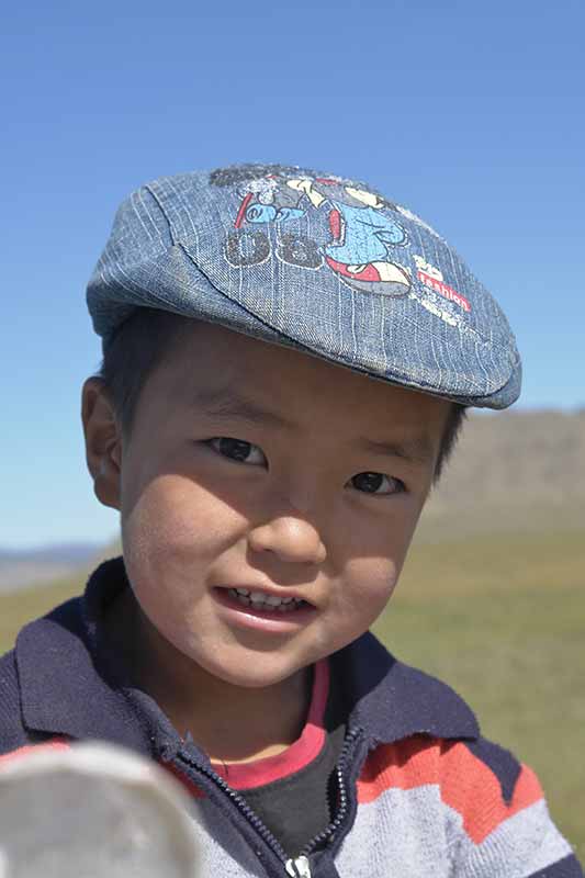 Boy with cap