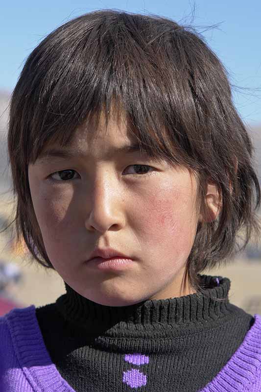 Young Kazakh girl