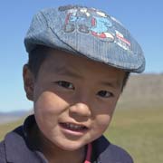 Boy with cap