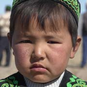 Young Kazakh boy