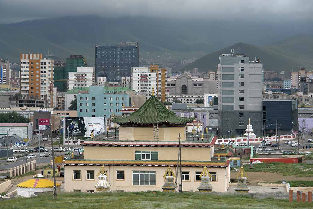 Gasper temple and city