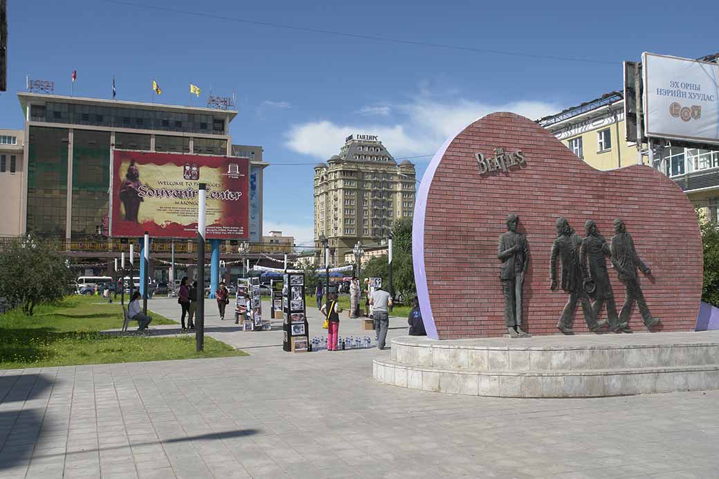 The Beatles monument