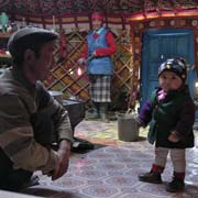 Kazakh family