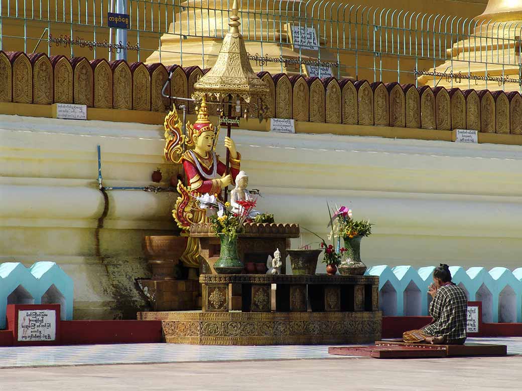 Woman praying