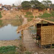 Pedestrian toll bridge