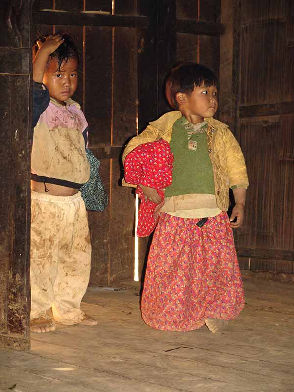 Palaung children